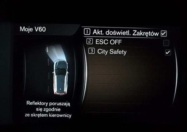 Volvo V60 Cross Country cena 59000 przebieg: 184000, rok produkcji 2016 z Opoczno małe 436